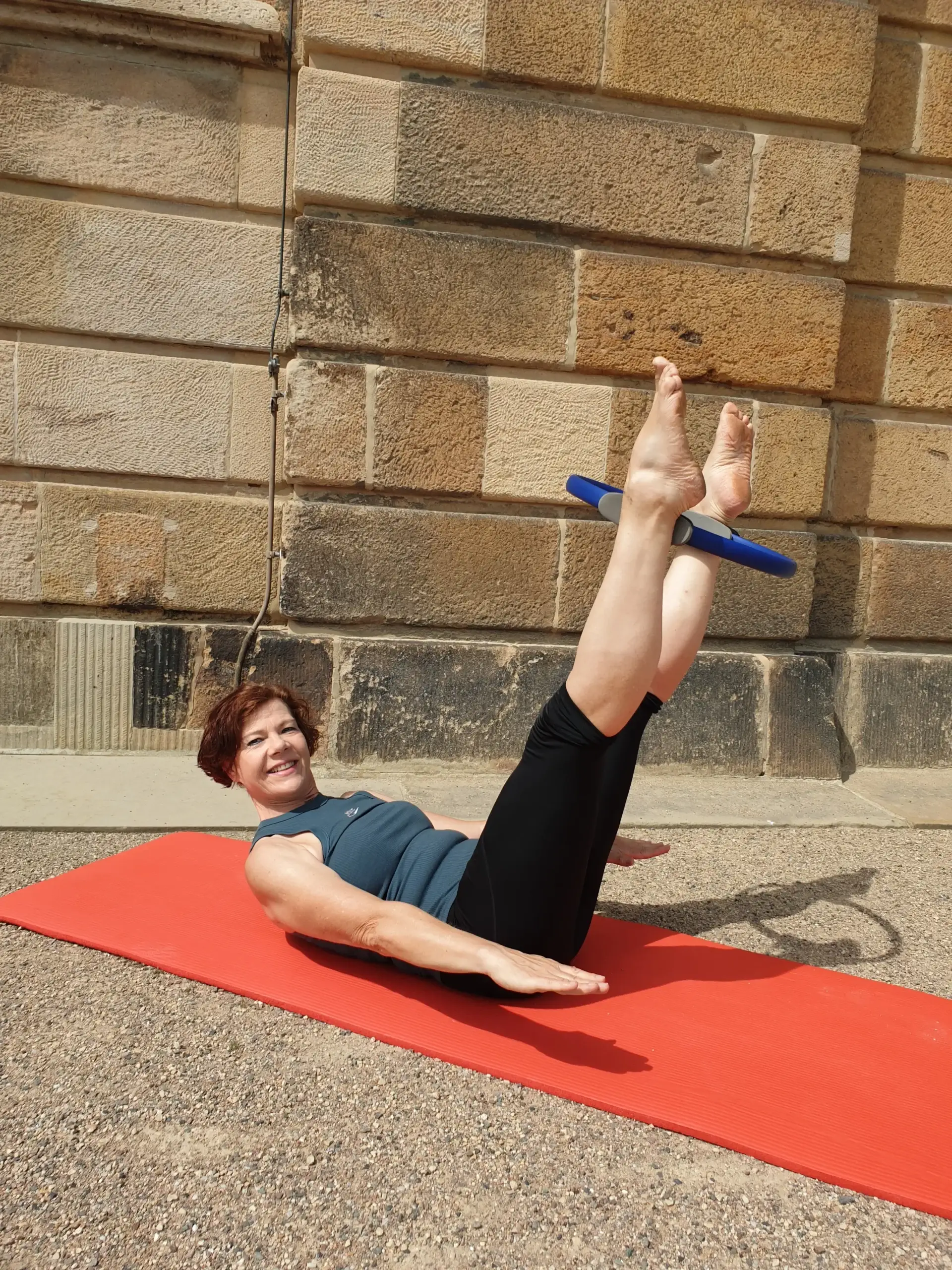 Pilates Übung Hundert